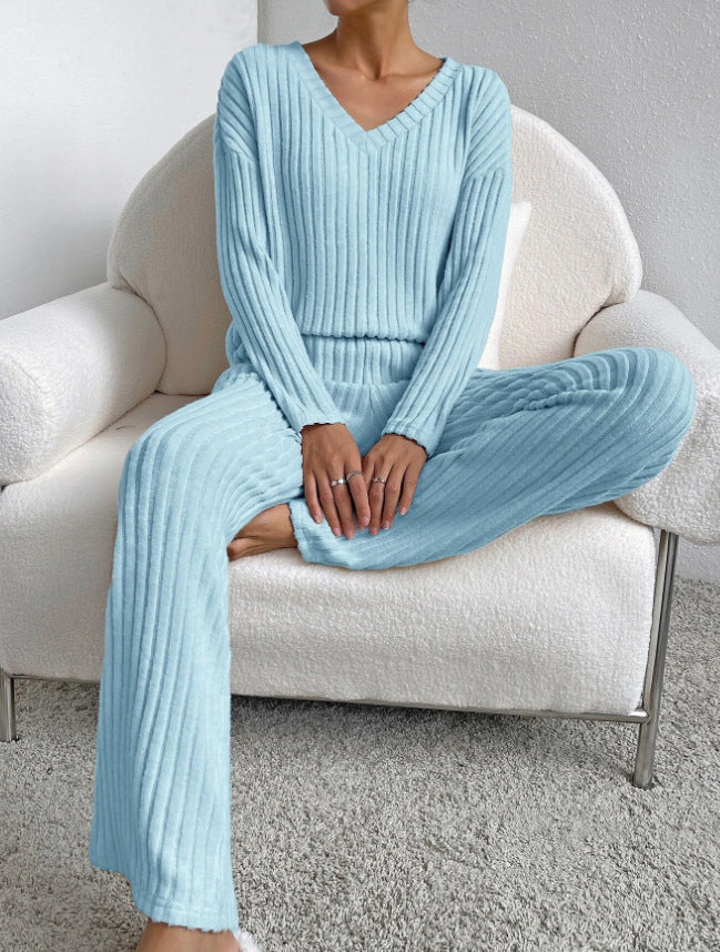 Lila Cozy Knit Lounge Set