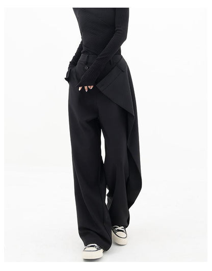 Nova Asymmetrical Baggy Pants