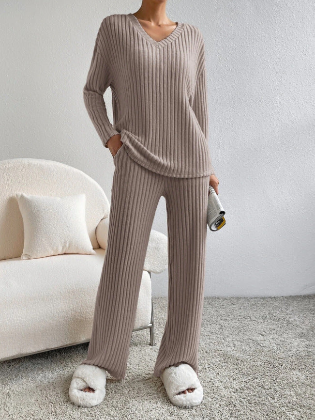 Lila Cozy Knit Lounge Set